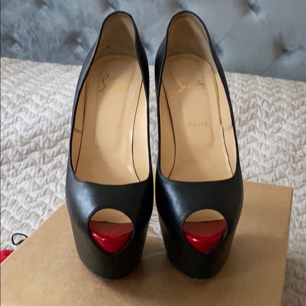 Black Highness 160 Calf Vip/Patent Calf Toe Platfo
